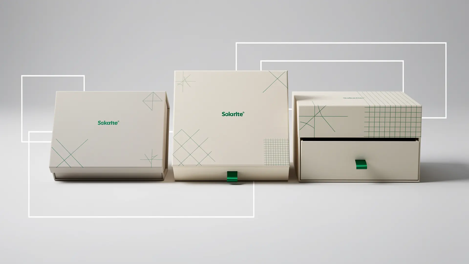 Luxury rigid gift boxes and watch packaging with magnetic closure