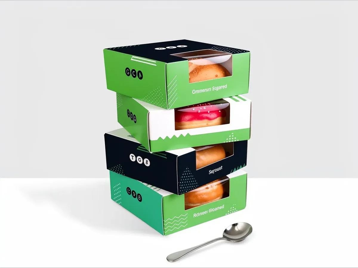 custom bakery boxes — bakery boxes printed with brand logo