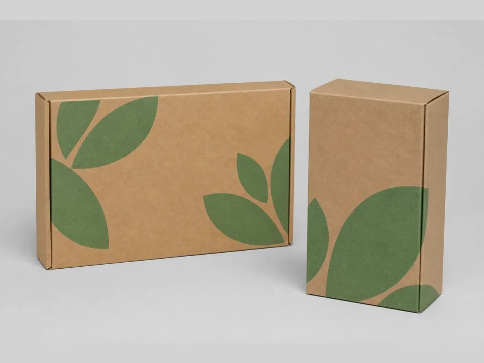 eco friendly packaging USA — eco-friendly packaging printed with brand logo