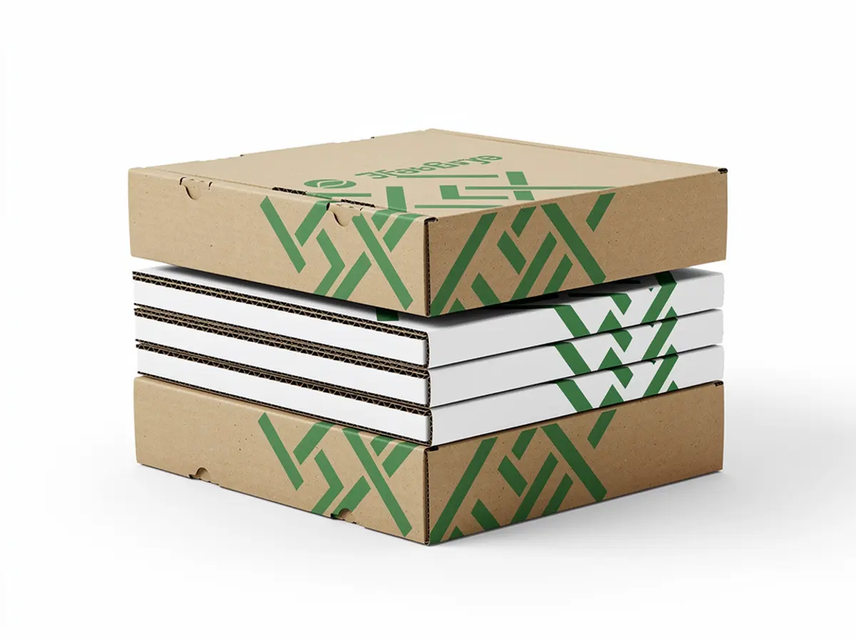 Eco-Friendly Packaging — custom packaging printed with brand logo