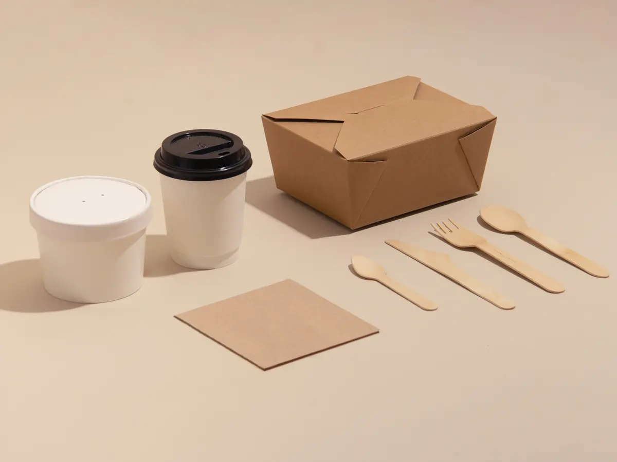 Food Packaging — custom packaging printed with brand logo