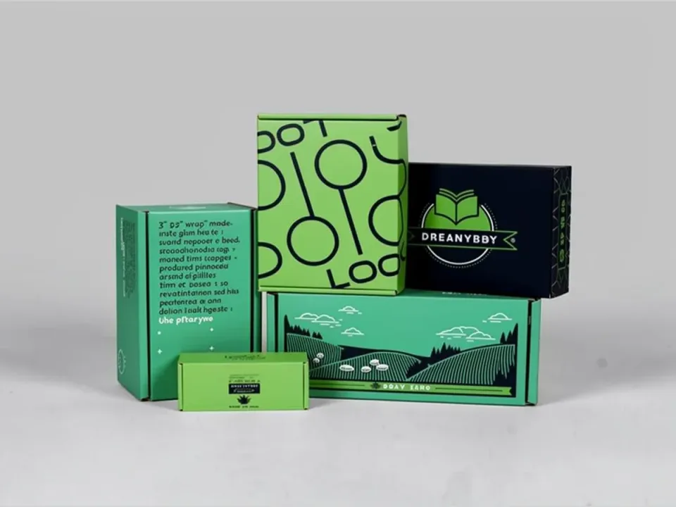 custom kraft boxes — kraft boxes printed with brand logo