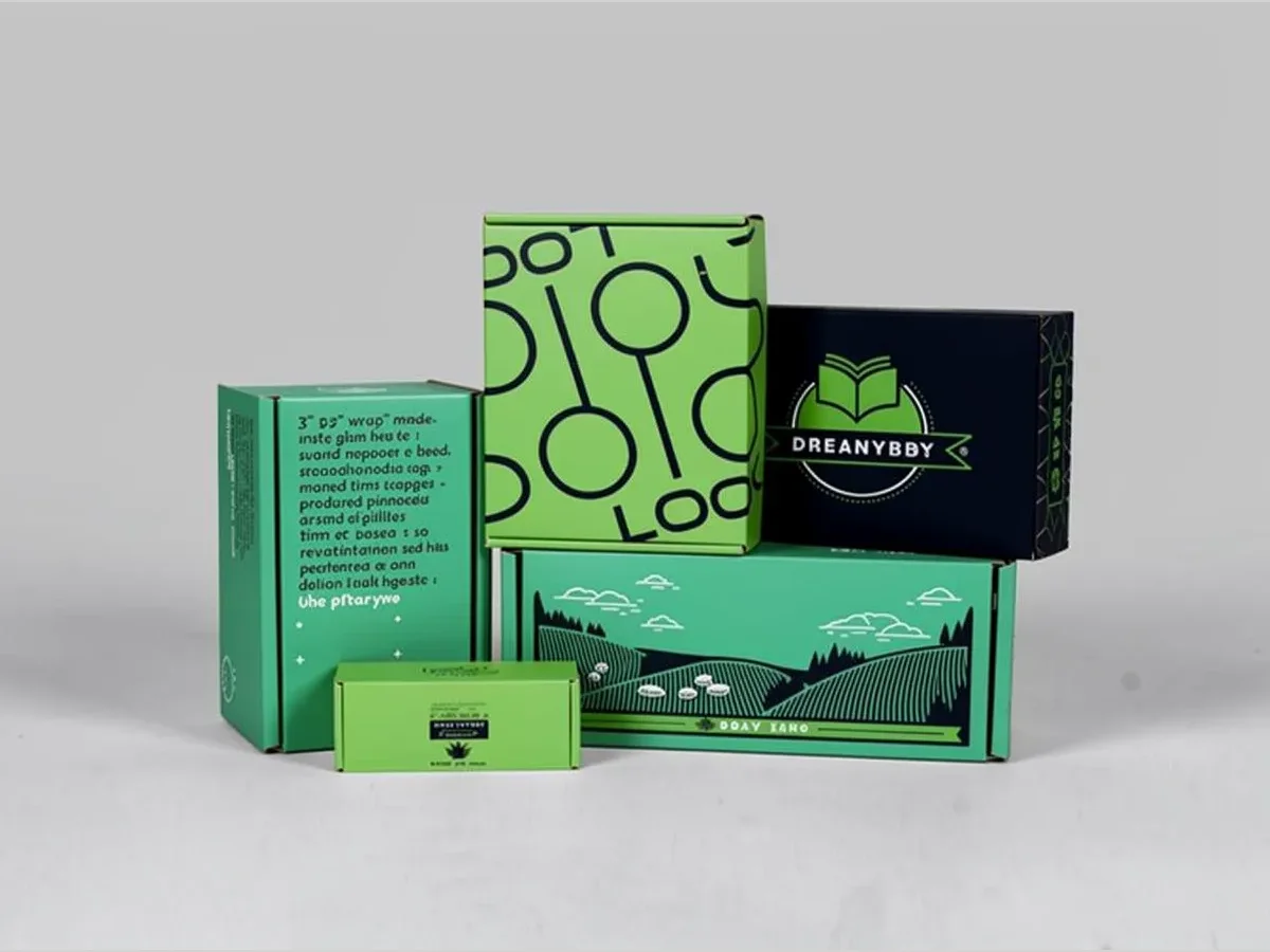 custom kraft boxes — kraft boxes printed with brand logo