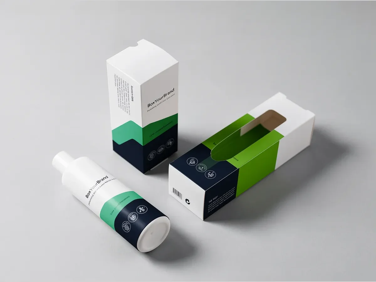 custom lotion boxes — lotion boxes printed with brand logo
