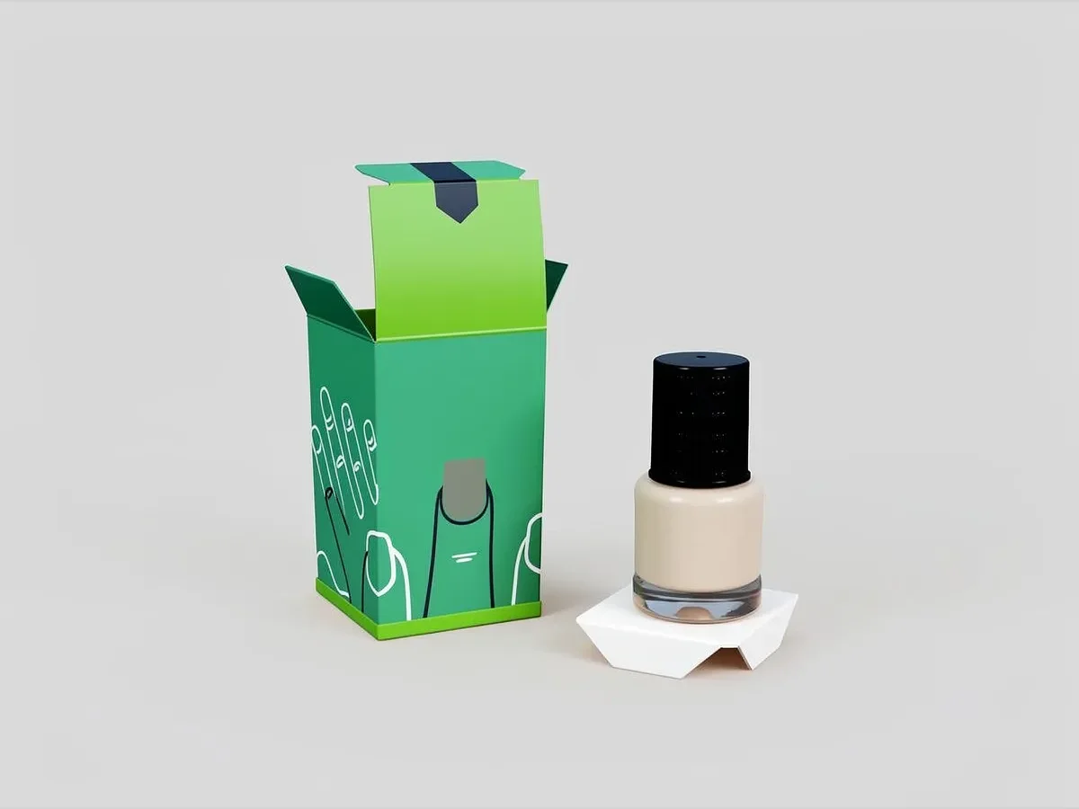 custom nail polish boxes — nail polish boxes printed with brand logo