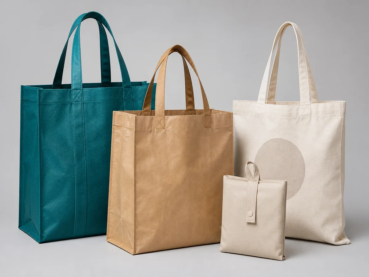 custom reusable shopping bags printed with brand logo